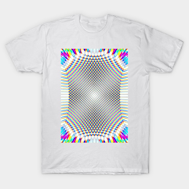 Abstract glitch dots T-Shirt by Inch